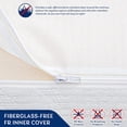 thumbnail image 6 of MLILY Ego White 8 inch Twin Size Memory Foam Mattress, Bed in a Box, Medium Firm, 6 of 6