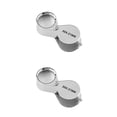thumbnail image 1 of Speravity Lupa de aumento Joyas Mini Equipos para los ojos Lupa Joyas Plegable 30X 20X 10X Aumento Metal Rocas Relojes 30X 2piezas Speravity CBP018382, 1 of 6