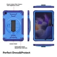 thumbnail image 2 of Dteck Case for Samsung Galaxy Tab A9 Plus 11 Inch (SM-X210/X215/X216/X218),Shockproof Silicone Case 360°Rotating Adjustable Shoulder Hand Strap & Stand Protective Cover for Galaxy Tab A9+ 2023,Blue, 2 of 8