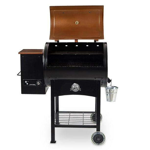 Pit Boss Lexington 540 Wood Pellet Grill With Flame Broiler And Meat