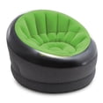 thumbnail image 3 of Intex Empire Indoor Inflatable Blow Up Dorm Room Lounge Air Chair, Lime Green, 3 of 6