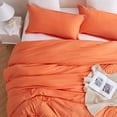 thumbnail image 3 of Byourbed Natural Loft® Oversized Comforter Set - Orange Orange - Queen, 3 of 5