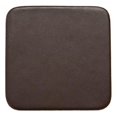 thumbnail image 1 of Dacasso A3455 Chocolate Brown Leatherette Square Coaster, 1 of 1