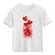 thumbnail image 1 of TaTaai School Season Cute Print Short Sleeve T-Shirt, Valentine's Day Casual Top, Unisex All Season Graphic Tee Gift, 1 of 8