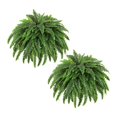 thumbnail image 1 of Helecho artificial Planta artificial Decorativa DIY Simulación Decoración Vegetación 2 piezas, 1 of 8