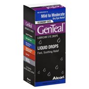 GenTeal Tears for Daily Use Lubricant Eye Drops for Dry Eye Symptom Relief, 15mL