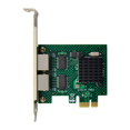 thumbnail image 3 of 2X BCM5718 Carte Réseau Serveur Gigabit PCI X1 Adaptateur Réseau Double Port Compatible avec PXE VLAN, 3 of 5