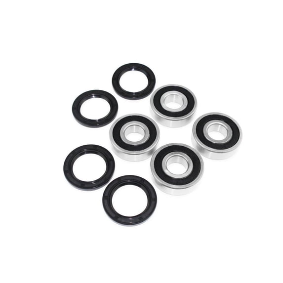 Bearings & Seal kit fits both sides Front Wheel Suzuki LT-250S Quadsport ATV 1989-1990