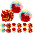 thumbnail image 3 of SHISUYAN 15Pcs Kitten Toys Cat Decompression Ball Cat Chewing Plush Ball Cat Plush Ball, 3 of 8