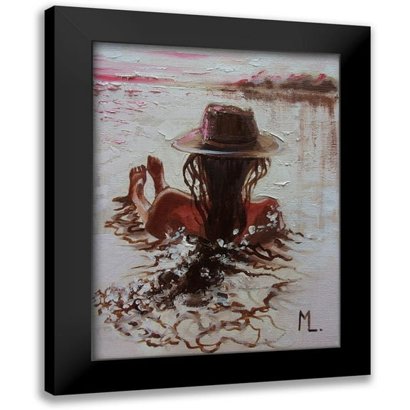 Luniak, Monika 12x14 Black Modern Framed Museum Art Print Titled - Evening