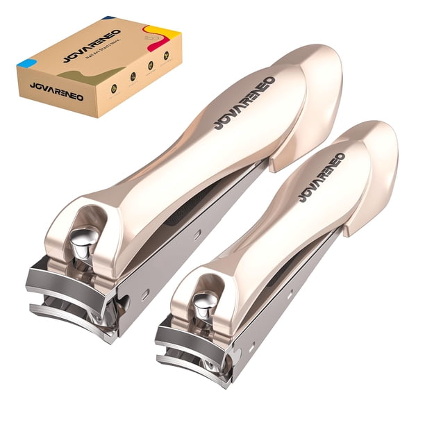 Set de cortaúñas Jovareneo de acero inoxidable con lima de uñas