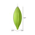 thumbnail image 3 of Vickerman M183254M 8 in. Celadon Matte Line Finial Ornament  4 per Bag, 3 of 3
