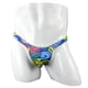 thumbnail image 2 of Gibobby Lencería sexy Calzoncillos Micro Ropa interior Tanga Hombres T-back Sretch Thong(Azul Talla única), 2 of 4