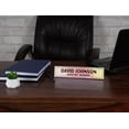 thumbnail image 4 of Printtoo Personalized Desk Name Plate Pretty Watercolor Custom Acrylic Office Desk Name Plate Accessory 2x10 Inches, 4 of 5