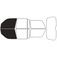 thumbnail image 2 of Rvinyl Window Tint Kit Compatible with Ford Explorer 1998-2001 (4 Door) - Front Precut Kit - 20%, 2 of 8