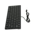 thumbnail image 1 of Clavier Russe Français Allemand, Clavier Filaire USB, Clavier Compact Ultra Mince 78 Touches, pour PC, Ordinateur, Bureau, 1 of 7