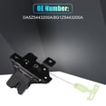 thumbnail image 4 of Reemplazo del actuador de bloqueo de la puerta trasera Unique Bargains con cable para Ford Taurus 2008-2019 No.DA5Z5443200A Negro, 4 of 7