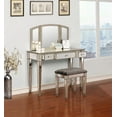 thumbnail image 5 of Linon Tessa Mirrored Vanity Set, 5 of 5
