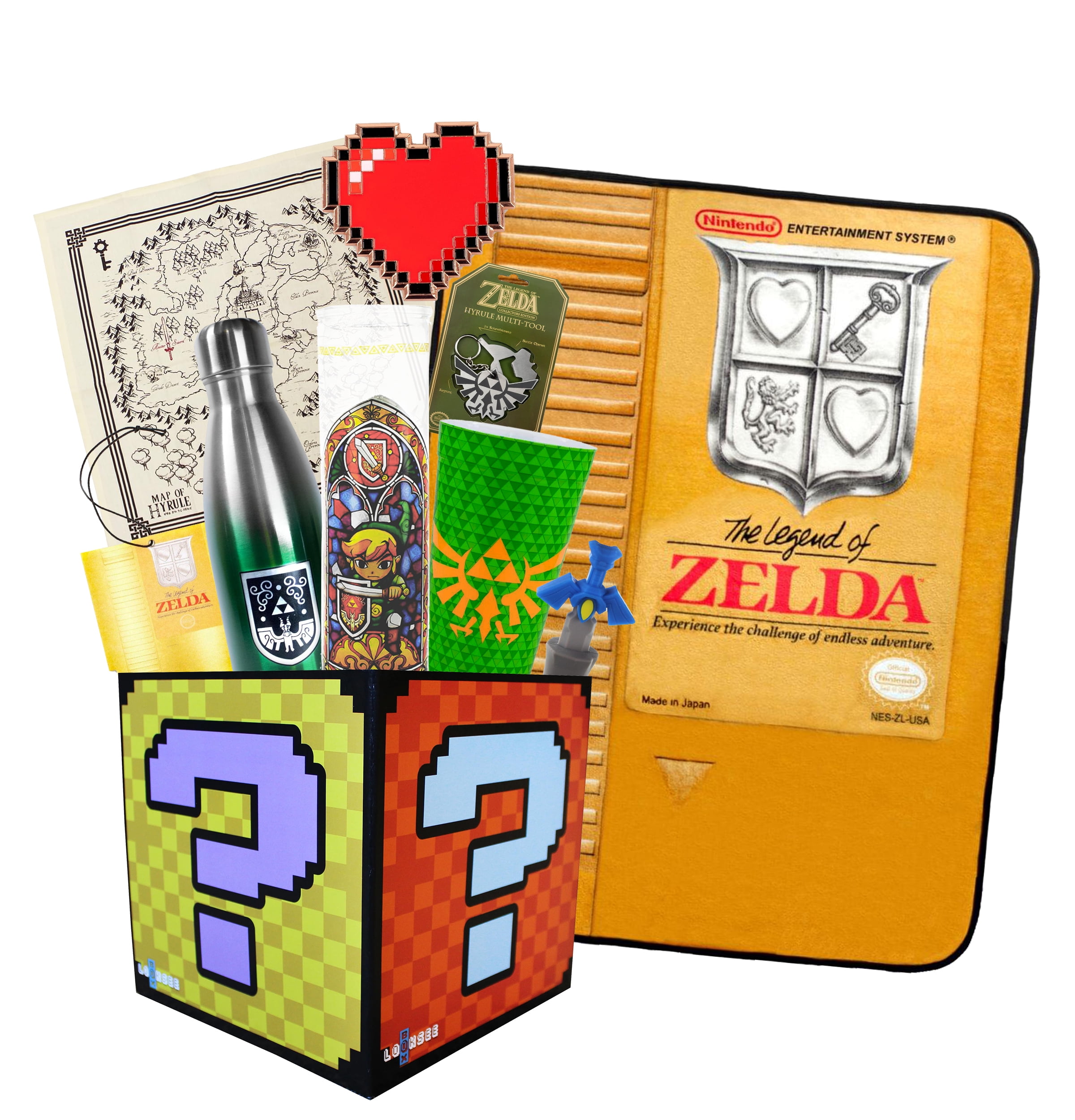 Legend of Zelda The 8-Bit Apothecary Jar Nerd Block 
