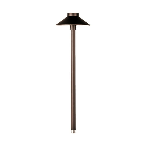 6042-30BZ-WAC Lighting-Tiki-12V 6.5W 1 LED Area/Path Light in Contemporary Style-6.56 Inches Wide by 15 Inches High-Bronze Finish-3000 Color