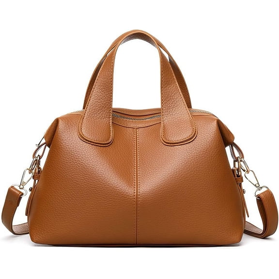 Sunyuer Crossbody Bags for Women Vegan Leather Top Handle Bag Trendy Handbags with Adjustable Strap