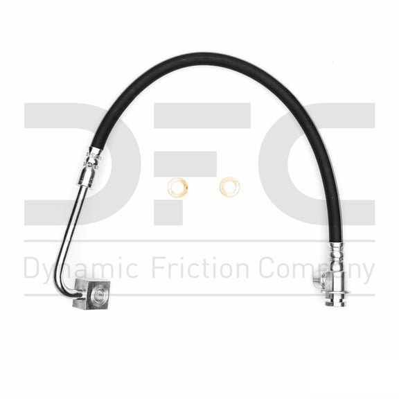 Front Left Dynamic Friction Company Brake Line Hose 350-54335 For 1995-1997 Ford F-350, 1995-1999 Ford F-250