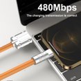 thumbnail image 4 of 120W 6A Cable de carga OD6.0mm USB Tipo-C Cable de carga Accesorios para interruptor NS Tmvgtek Para estrenar, 4 of 9