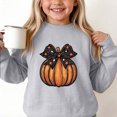 thumbnail image 5 of Hoodie for Kids Dqueduo Children's Halloween Prints Casual Loose Fleece Lined Long Sleeve Round Neck Hoodie Sweatshirt For Kids, 5 of 8