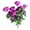 Purple, variant on HONGLIN Fake Flowers, Artificial Camellia Arrangement for Outdoors, Garden Decor UV Resistant Faux Plants for Patio, Yellow