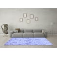 thumbnail image 3 of Ahgly Company Machine Washable Indoor Rectangle Oriental Blue Traditional Area Rugs, 3' x 5', 3 of 4