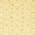 thumbnail image 1 of Ahgly Company Machine Washable Indoor Square Abstract Sun Yellow Area Rugs, 7' Square, 1 of 7