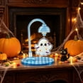 thumbnail image 4 of Fmbmuo Halloween Creative Acrylic Pumpkin Ghost Black Cat Desktop Decor Set For Mantel Shelf And Tabletop Display, 4 of 5