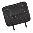 thumbnail image 2 of Alfombra De Patada De Automóvil, Asiento Del Automóvil Con Protector PU Cuero De Cuero Trasero Protector De Protección De Patada Cubierta De Tapón Fácil De Limpiar A Prueba De, 2 of 8