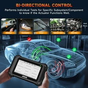 ANCEL V5 BT OBD2 Scanner Diagnostic Tool, All System Bidirectional Diagnostic Scan Tool with 10+ Resets, ABS Bleeding & D-P-F Regen, BMS/EPB/TPMS/Throttle/Oil Reset, 2 Years Free Update