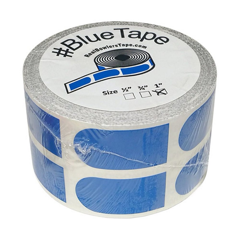 Real Bowlers Tape Blue Roll of 500 1 Inch