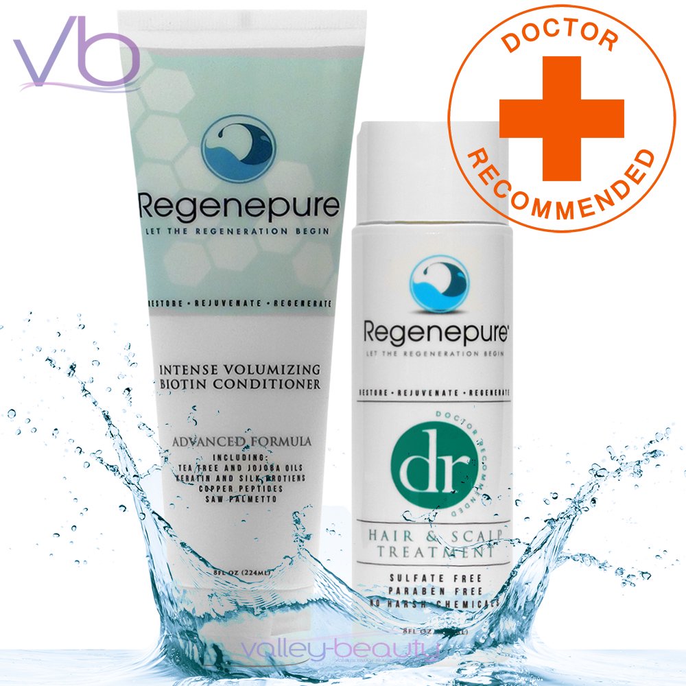 Regenepure RegenePure DR Shampoo + Biotin Conditioner