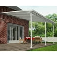 thumbnail image 2 of Palram - Canopia Feria 13' x 14' Polycarbonate/Galvanized Steel Patio Cover - White/Clear, 2 of 9