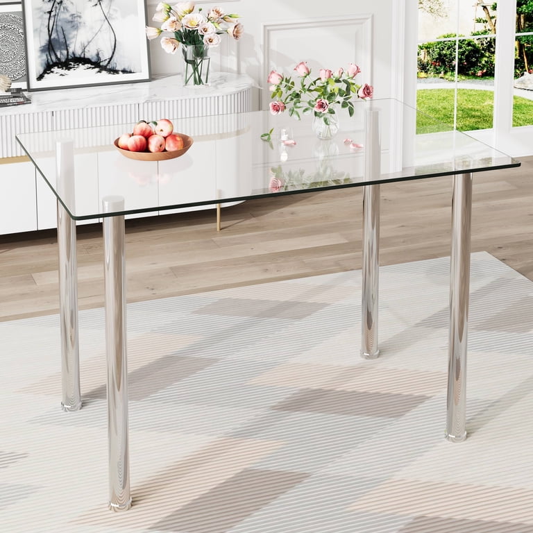 Glass Dining Sets For Small Spaces