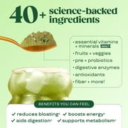 Bloom Nutrition Greens & Superfoods Powder Sticks (Watermelon, Strawberry Kiwi) 10 Count