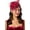 Wine Red, variant on Fascinators Hats 20s 50s Hat Pillbox Hat Cocktail Tea Party Headwear with Veil for Girls and Women