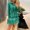 Blue plus size summer dress a1, variant on Uscallm Women Plus Size Summer Lace Collared Mini Dressy Casual Boho Short Sleeve Party Dresses for Graduation Vacation Beach Outfits, Orange 5XL
