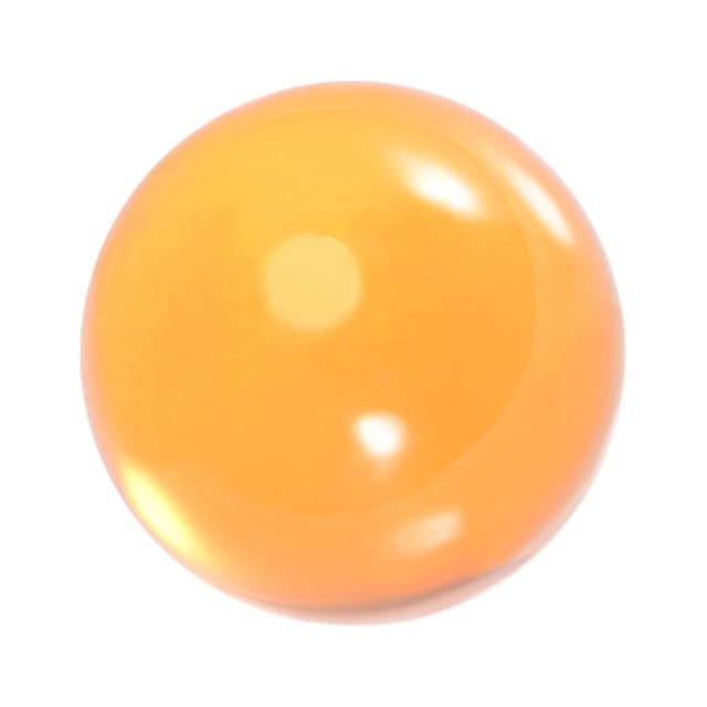 Adorno de Bola de Malabares de Acrílico de 30mm (1.2 pulgadas) Naranja