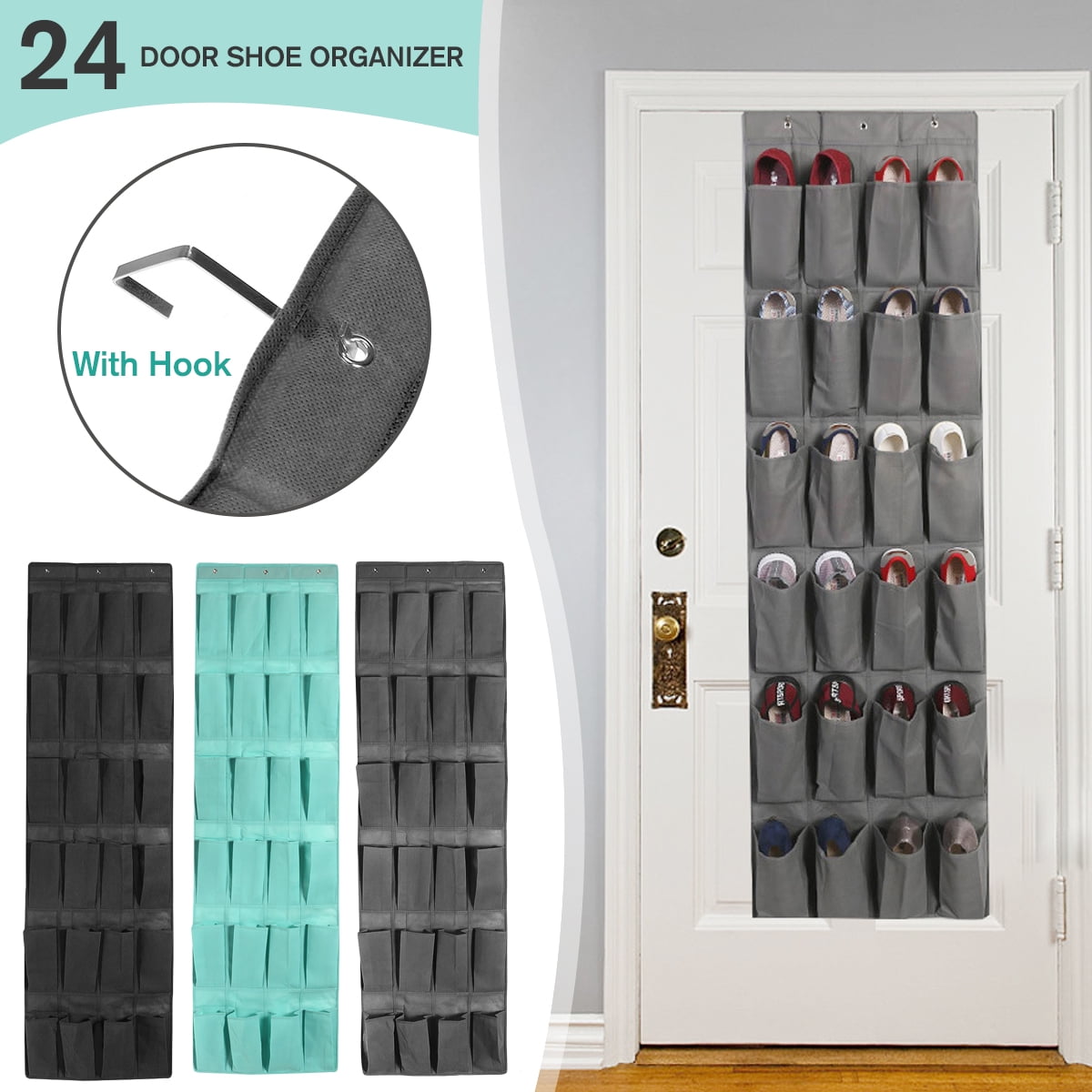 better homes and gardens 24 pocket over the door organizer