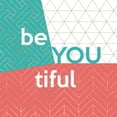 thumbnail image 2 of Dos Santos, Bella 12x12 Black Ornate Wood Framed with Double Matting Museum Art Print Titled - Be You tiful, 2 of 4