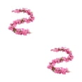 thumbnail image 2 of Monstrate Flores artificiales de Sakura, vid colgante, de novia de cerezo Oriental, arco, decoración de pasillo, balcón de seda, Type2 NO2, 2 of 6