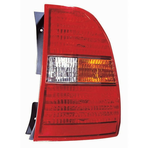 KAI New CAPA Certified Standard Replacement Passenger Side Tail Light Assembly, Fits 2005-2008 Kia Sportage
