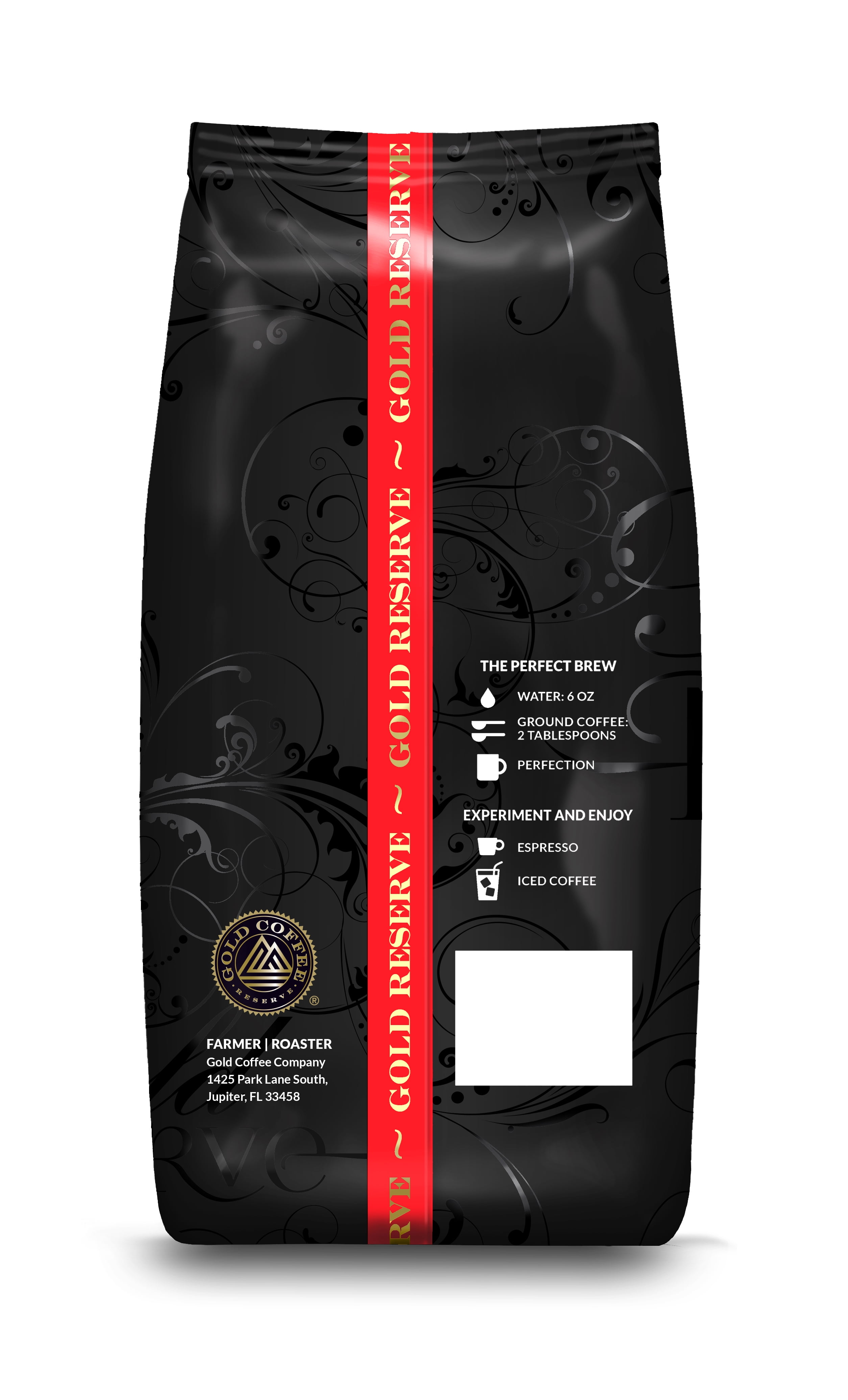 Gold Coffee Lunesa Whole Bean Dark Roast Coffee, 12oz (Pack of 6)
