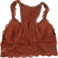 thumbnail image 2 of American Eagle Womens Floral Lace Bralette, Brown, X-Small, 2 of 2
