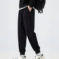 thumbnail image 6 of NKZNKZ Men's Sweatpants with Pockets Mens Fleece Active Athletic Sweatpants Men's Active Athletic Casual Jogger Running Sweatpants BLACK-L, 6 of 8