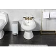 thumbnail image 4 of Kingston Brass KB6327DKL Kaiser Three-Handle Bidet Faucet, Brushed Brass, 4 of 5